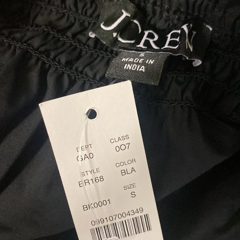 J Crew NWT Smocked one-shoulder top in cotton poplin Item BR168